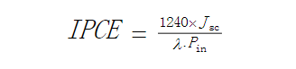 外量子效率是外電路中產生的電子數與總的入射光子數的比值 外量子效率是外電路中產生的電子數與總的入射光子數的比值