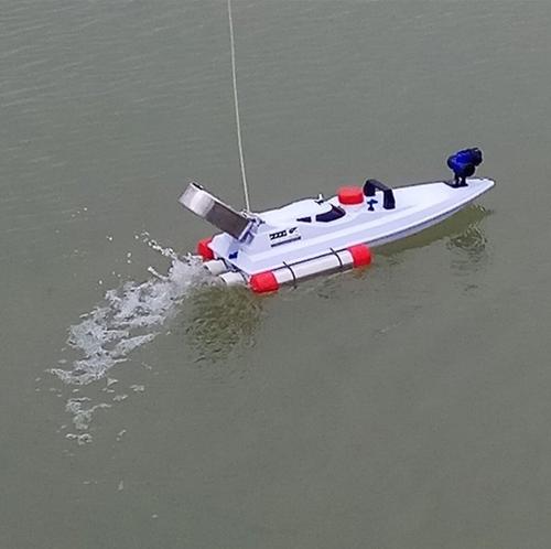下漁網遙控船 下漁網遙控船