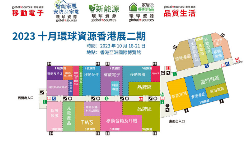 展館分布 展館分布